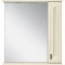 Зеркальный шкаф Misty Лувр П-Лвр03085-1014П 85x80 см R, с подсветкой, выключателем, слоновая кость - 1