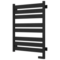 Полотенцесушитель электрический 800x600 черный матовый МЭМ правый Сунержа Центурион 2.0 31-5603-8060