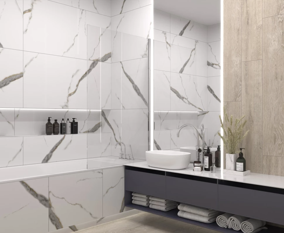 

Коллекция плитки Laparet Golden White Statuario