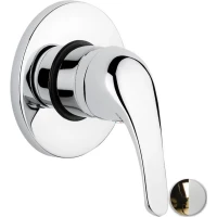 Смеситель для душа Emmevi Ambra 9009/BO встраиваемый, золотой/белый