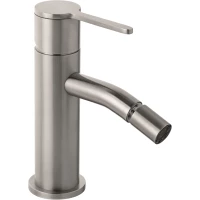 Смеситель для биде Emmevi Filoinox 85004/IN с донным клапаном, нержавеющая сталь