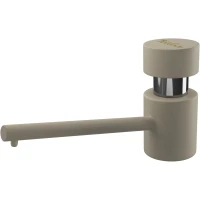 Дозатор для жидкого мыла Rivelato RD-1000 beige scuro 1000 мл, встраиваемый, для кухни, темно-бежевый