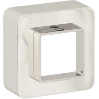 Накладка маскировочная 27x27 мм Сунержа 00-1030-0002 хром