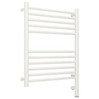 Полотенцесушитель электрический 600x500 белый матовый МЭМ правый, перемычка прямая Сунержа Богема 3.0 30-5805-6050