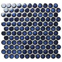 Мозаика Round midnight blue 312*330