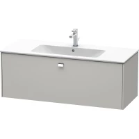 Тумба бетонно-серый матовый 122 см Duravit Brioso BR400401007