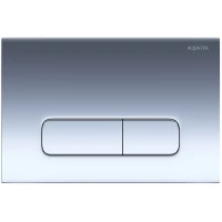 Кнопка смыва Aquatek KDI-0000016 для инсталляции, хром