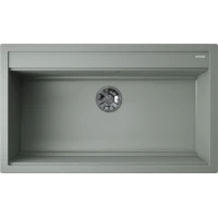 Кухонная мойка Omoikiri Natceramic Kitagawa 86-LB-WG wind green 4993249 86x51 см, зеленый