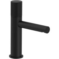 Смеситель для раковины Paffoni Jo JO071KNO с донным клапаном, черный матовый