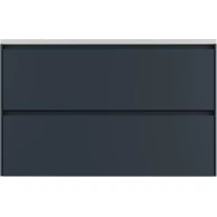 Тумба под раковину Style Line Лима ЛС-00002465 89,9 см, подвесная, графит матовый