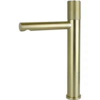 Смеситель для раковины Bronze De Luxe Avantgarde 2030GB золотой матовый