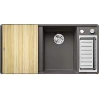 Кухонная мойка Blanco Axia III 6S-F InFino 527233 99x50 см, вулканический серый