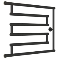 Полотенцесушитель водяной 500x650 темный титан муар Сунержа High-Tech model 