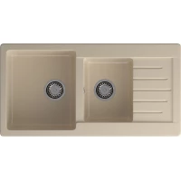 Кухонная мойка GranFest Practik 980KL 97,7x50,3 см, кашемир