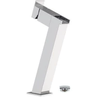 Смеситель для раковины Remer Flash ZC10LB с донным клапаном, хром