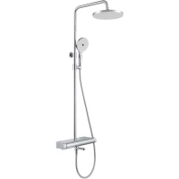 Душевая система Arrow F6H9119CP 255 мм, с термостатом, хром