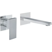 Смеситель для раковины Webert Pegaso PE830606015 встраиваемый, без донного клапана, хром