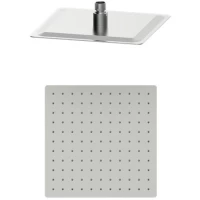 Верхний душ Wonzon & Woghand WW-88DP02-BN 300 мм, никель матовый