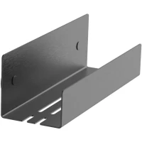 Полка для ванной Wonzon & Woghand WW-6131-BGM 32 см, темный графит матовый