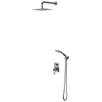 Душевой комплект 250 мм Omnires Slide SYSSL10CR