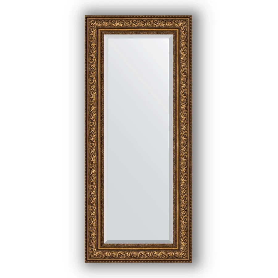 Зеркало 60x140 см виньетка состаренная бронза Evoform Exclusive BY 3531