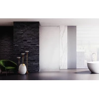 Душевая перегородка Veconi Korato KR81R-120-06-C8 120 см, профиль хром, стекло дождь