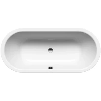 Ванна стальная Kaldewei Classic Duo Oval 113 291400013001 170x75 см, с водоотталкивающим покрытием, альпийский белый