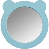 Зеркало Акватон Каспер Мишка 1A283302CR0E0 48x48,9 см, детское, голубой матовый