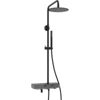 Душевая система 248 мм WasserKRAFT Abens A114.258.217.CB Thermo