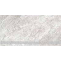 Ступень Кварцит 7 светло-серый 30x60