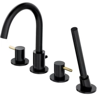 Смеситель на борт ванны Omnires Y Y1232BLGL