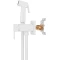 Гигиенический душ Elghansa 22Q0017-White (Set-112) со смесителем, белый матовый - 4