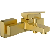 Смеситель для ванны VitrA Minimax Square A4352025EXP золотой матовый
