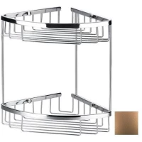 Полка угловая 20,5x20,5 см Art&Max AM-G-8961-Br