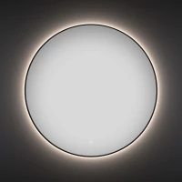 Зеркало 100x100 см черный матовый Wellsee 7 Rays’ Spectrum 172200180