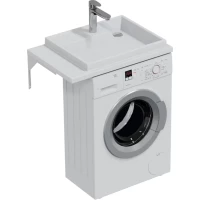 Раковина Санта Марс 900138 75x50 см R, над стиральной машиной, белый