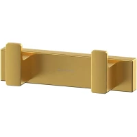 Планка с крючками Whitecross CuboCU2412GLB для ванны, золотой матовый