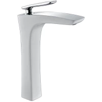 Смеситель для раковины Timo Helmi 4011/00-16F хром/белый