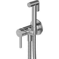 Гигиенический душ Whitecross Y SYSYBI2NIB со смесителем, никель матовый