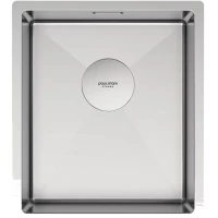 Кухонная мойка Paulmark Next PM213844-BS 38x44 см, нержавеющая сталь