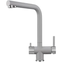 Смеситель для кухни с подключением к фильтру Granula 2305, АЛЮМИНИУМ