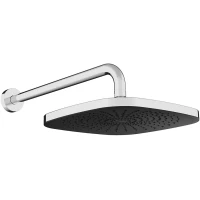 Верхний душ Aqueduto Chuva AQDSCHU1000 255 мм, с кронштейном, хром