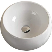 Раковина-чаша CeramaLux 5004 40x40 см, накладная, белый