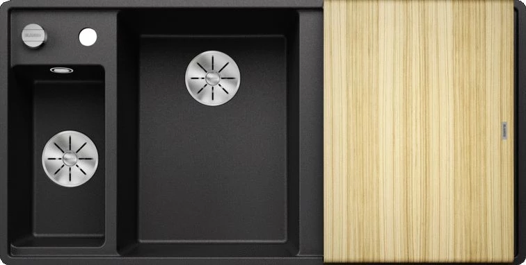 

Кухонная мойка Blanco Axia III 6 S-F InFino антрацит 524663