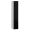 Пенал подвесной правый белый/черный Aquanet Латина 00179925 - 1
