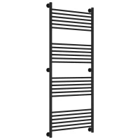 Полотенцесушитель водяной 1500x600 перемычка выгнутая черный матовый Сунержа Богема+ 31-0221-1560