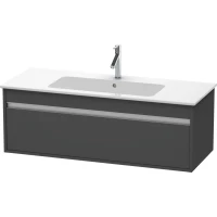 Тумба графит матовый 120 см Duravit Ketho KT642104949