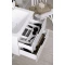 Комплект мебели белый глянец 60,8 см Aqwella 5 Stars Accent ACC0106W + Mal.06.04.D + RM0206BLK - 3