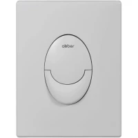 Кнопка смыва Abber AC0125MW для инсталляции, белый матовый