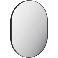 Зеркало Belux Ванкувер В 4810924293398 50x70 см, черный матовый